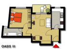 Grundriss Oase 3 und 6